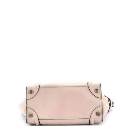 セリーヌ ラゲッジバッグ グレイニーレザー マイクロ