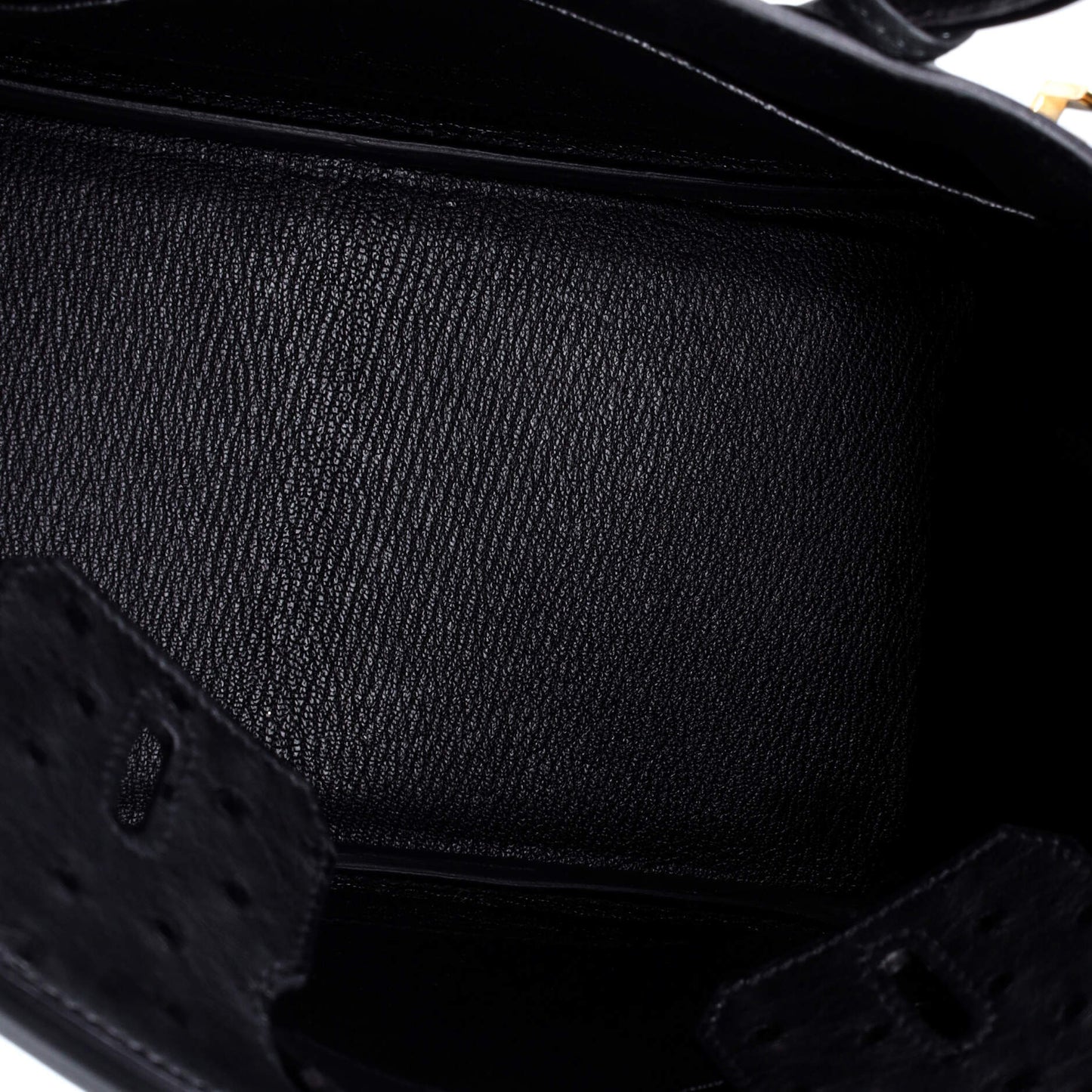 エルメス バーキン ブラックオーストリッチ ローズ 25