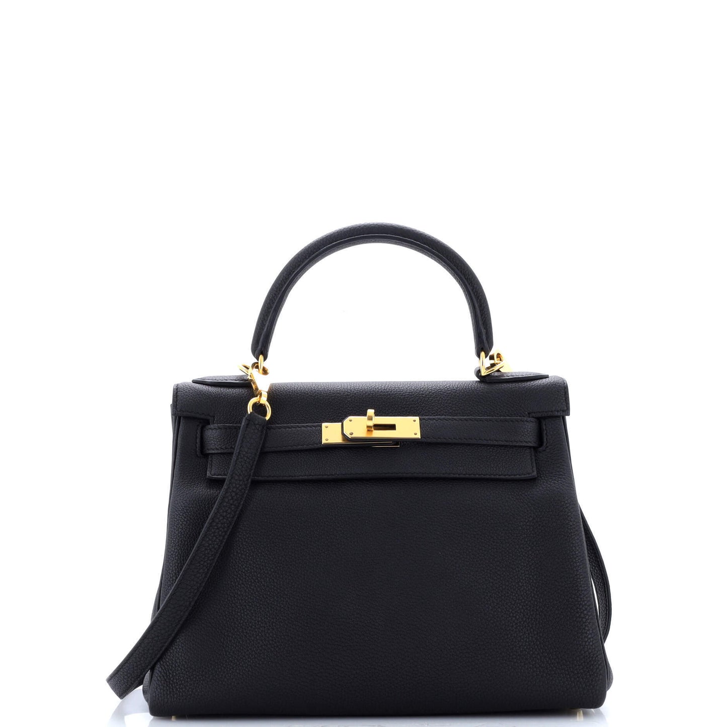 エルメス ケリー ブラック トゴ 28