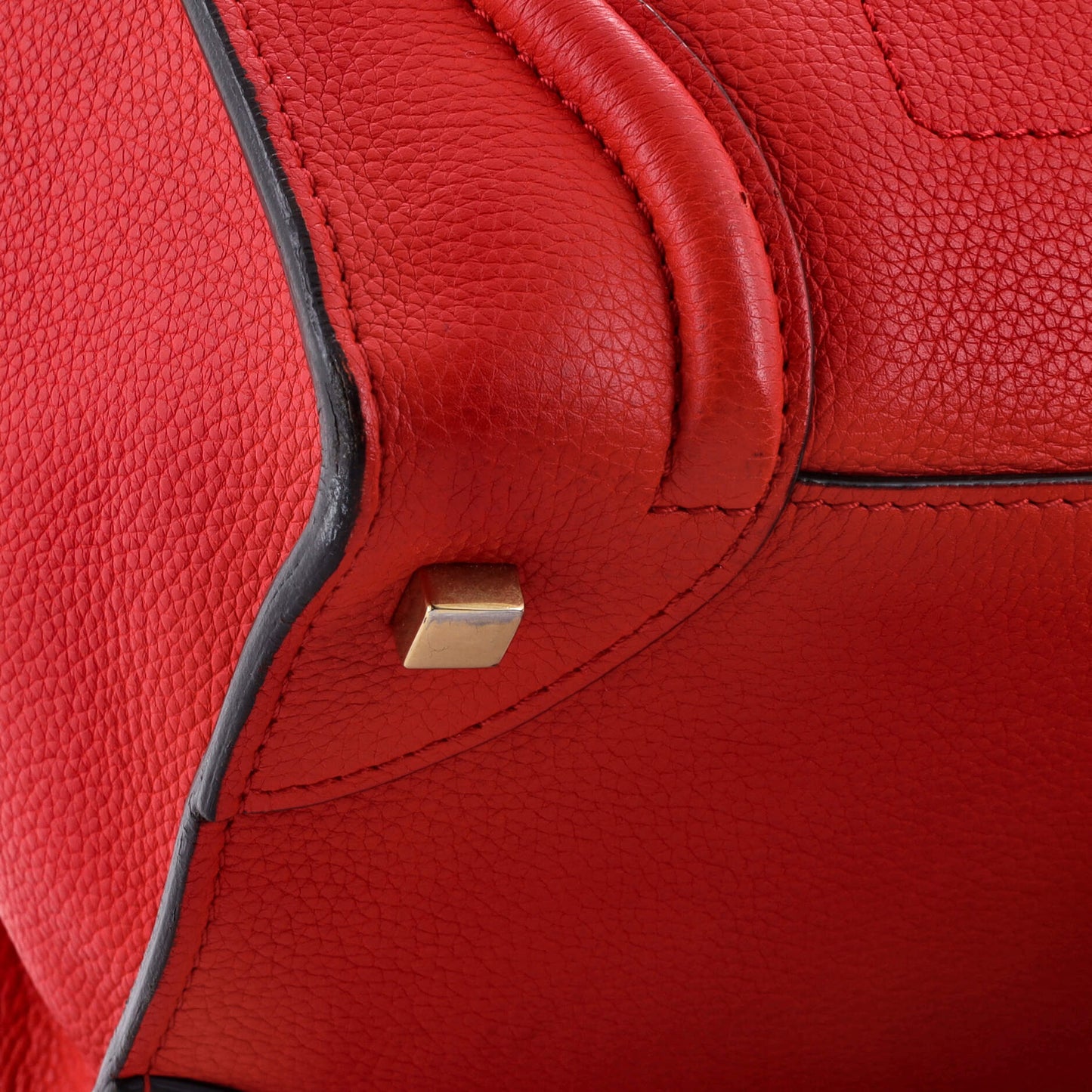 セリーヌ ラゲッジバッグ グレイニーレザー ミニ