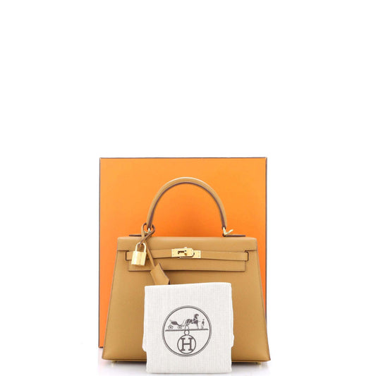 HERMESケリー ブラウンエプソン 25