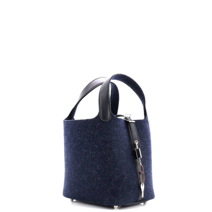 HERMESピコタンロックバッグ フェルトレザー PM