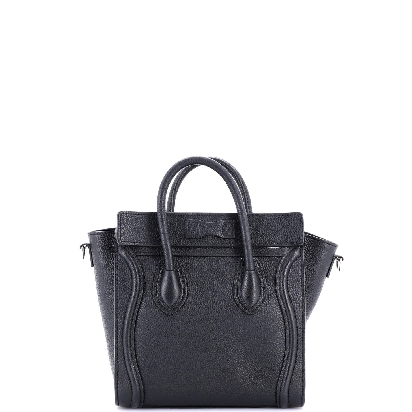 セリーヌ ラゲッジバッグ グレイニーレザー ナノ