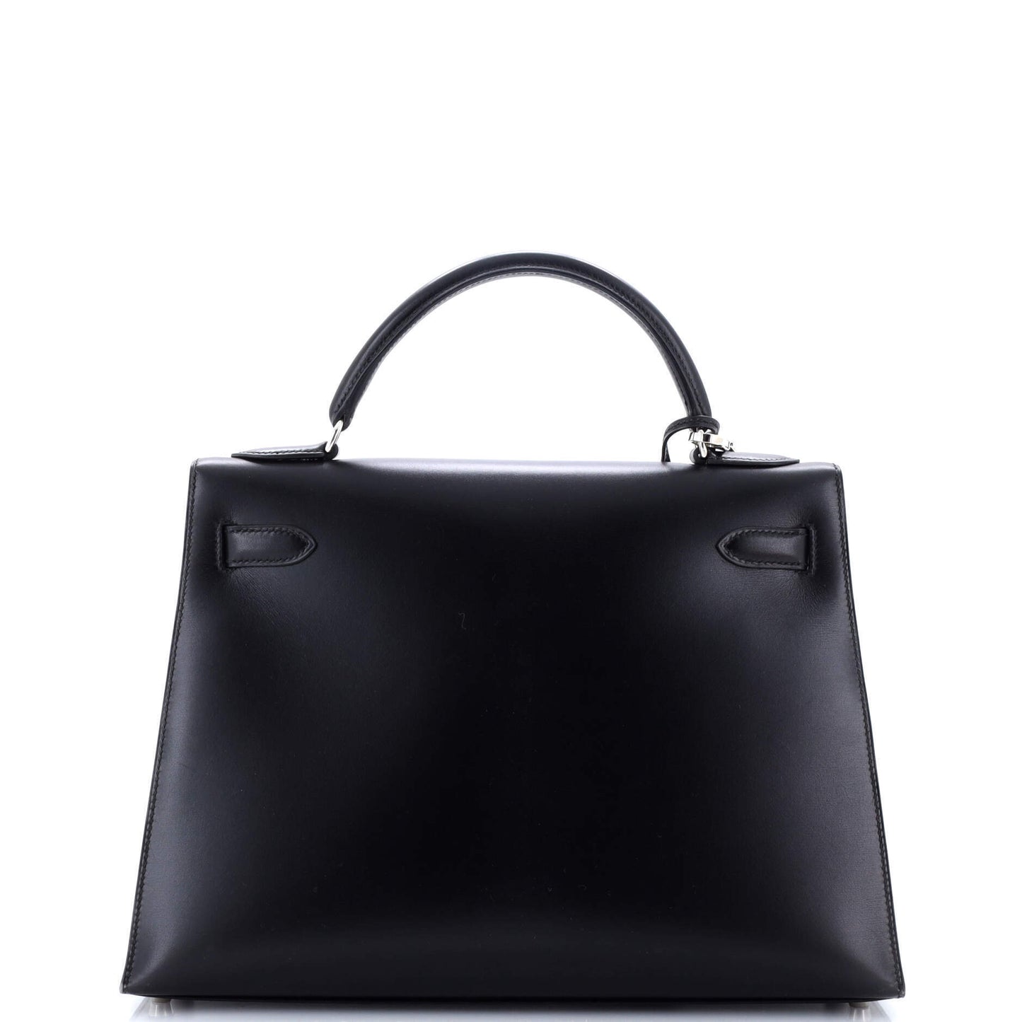 エルメス ケリー ブラック ボックスカーフ 32