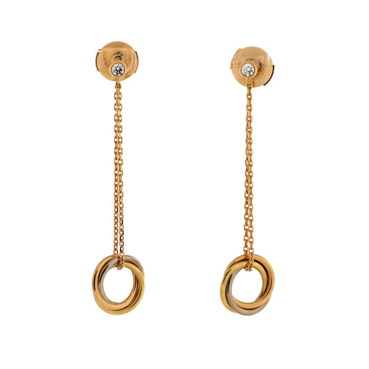 CARTIERトリニティ ピアス 18K