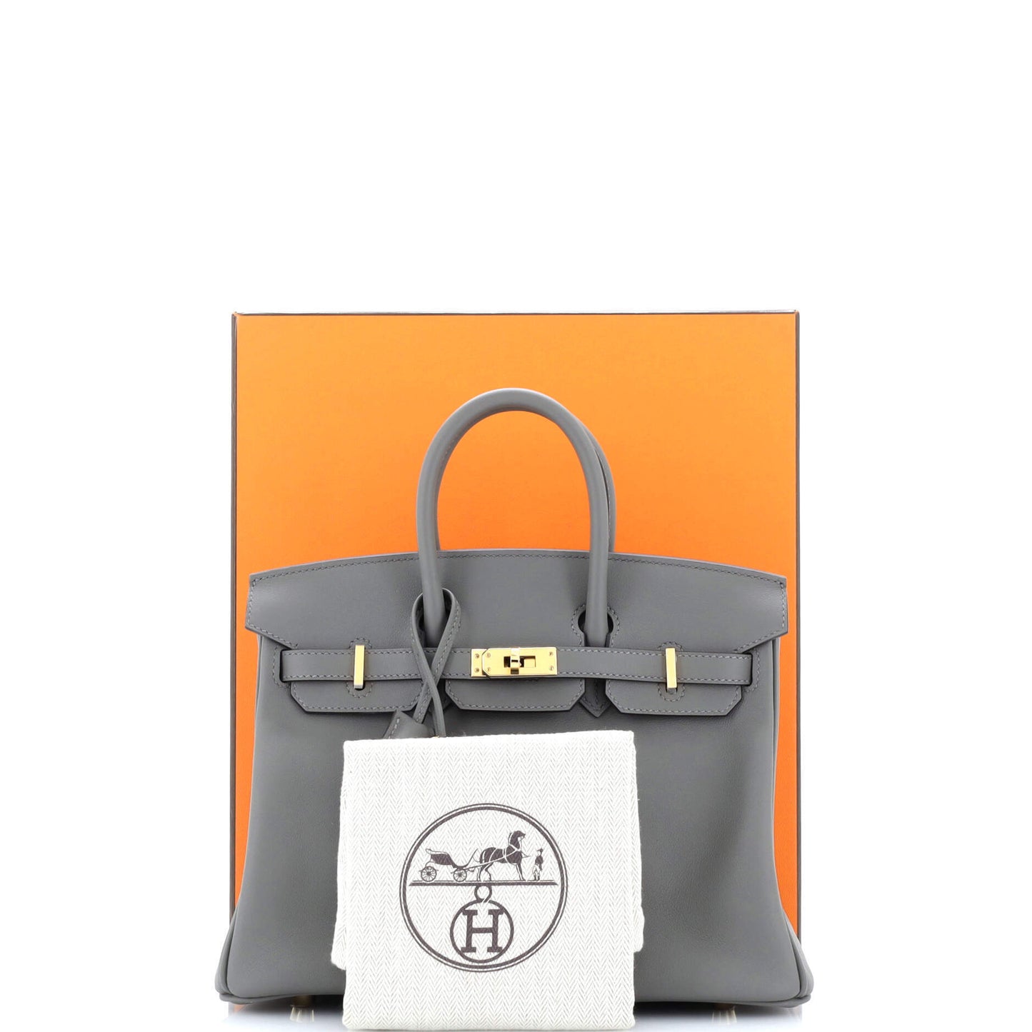 HERMESバーキン グレー スイフト 25