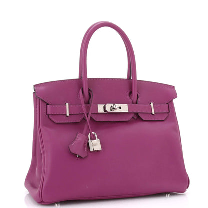 エルメス バーキン パープル スイフト 30