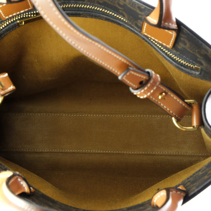 セリーヌ ヴェルティカル カバ トート トリオンフ コーティングキャンバス スモール