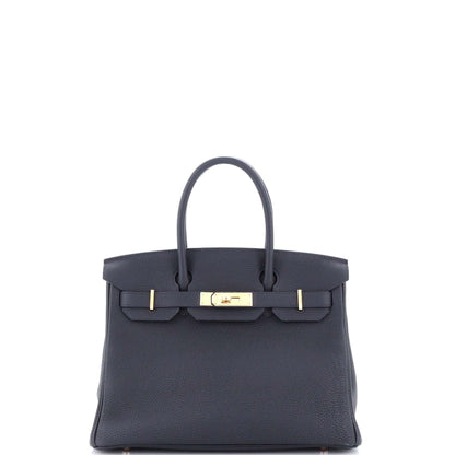 HERMESバーキン ブルー トゴ ローズ 30