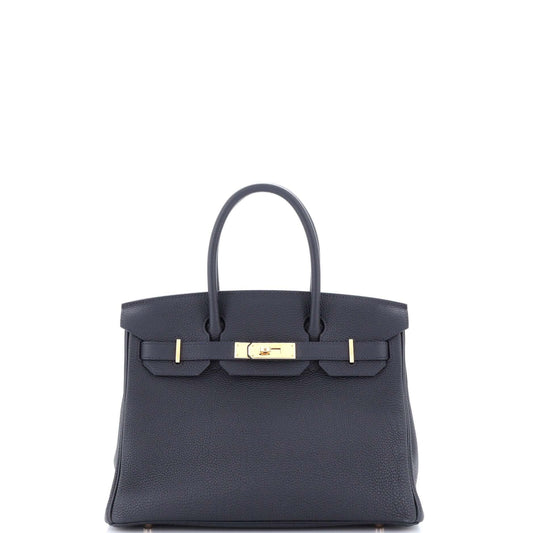 HERMESバーキン ブルー トゴ ローズ 30