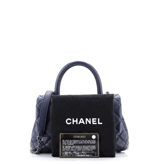 CHANEL キャビアスキン ココハンドル