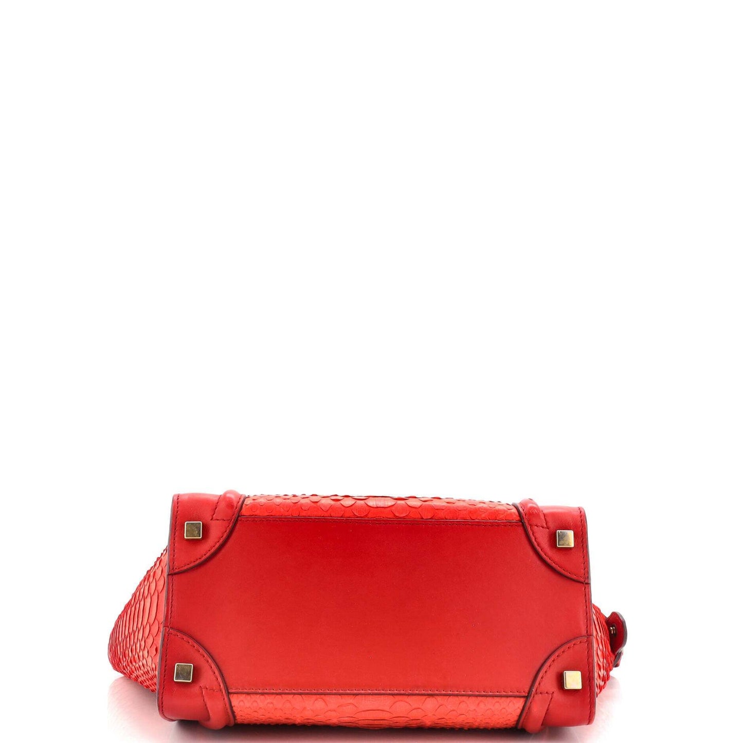 セリーヌ ラゲッジバッグ パイソン マイクロ