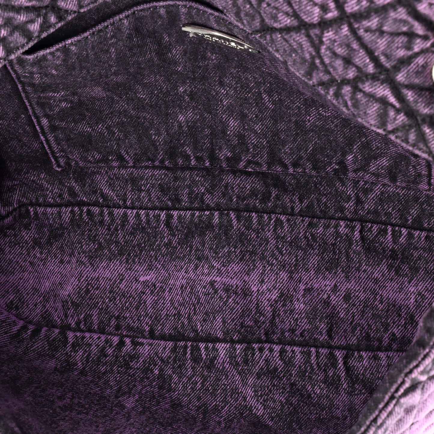 シャネルデニムショルダーバッグ