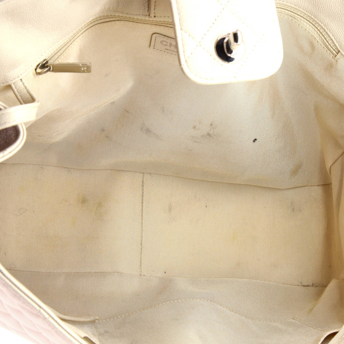 CHANEL CCショッピングトート キャビア ラージ