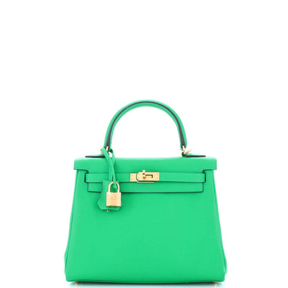 HERMESケリー グリーンスイフト 25
