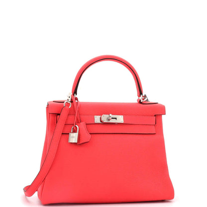 エルメスケリー レッドクレマンス 28