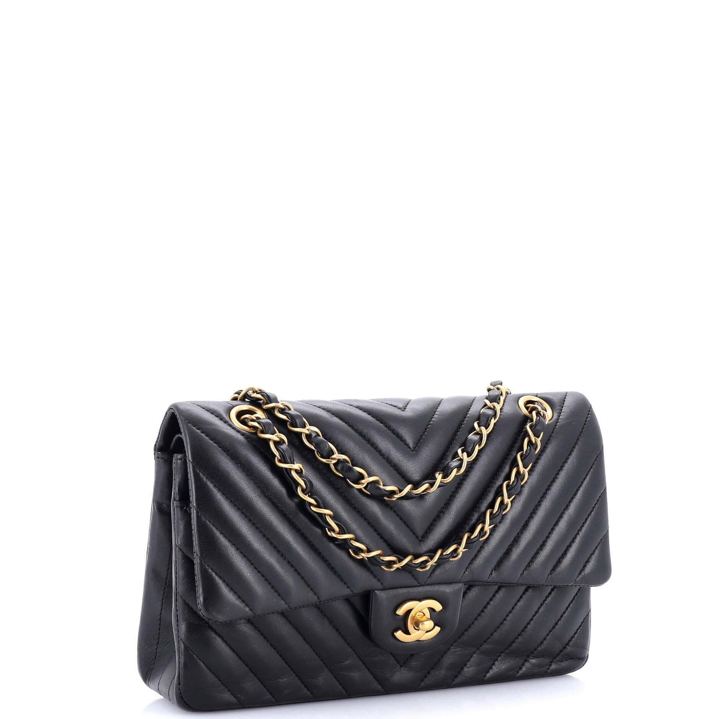 シャネル シェブロンショルダーバッグ