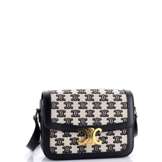 セリーヌ トリオンフ ショルダーバッグ トリオンフ キャンバス ミディアム