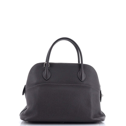 HERMESボリード バッグ クレマンス 31 ダークグレー