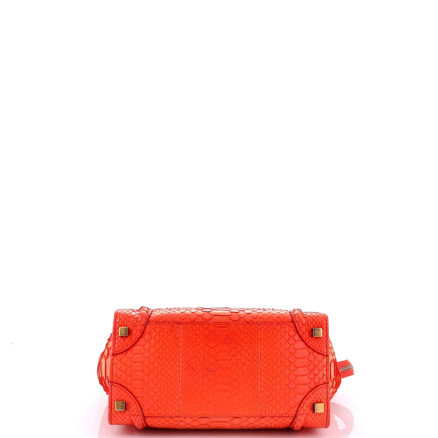 セリーヌ ラゲッジバッグ パイソン マイクロ