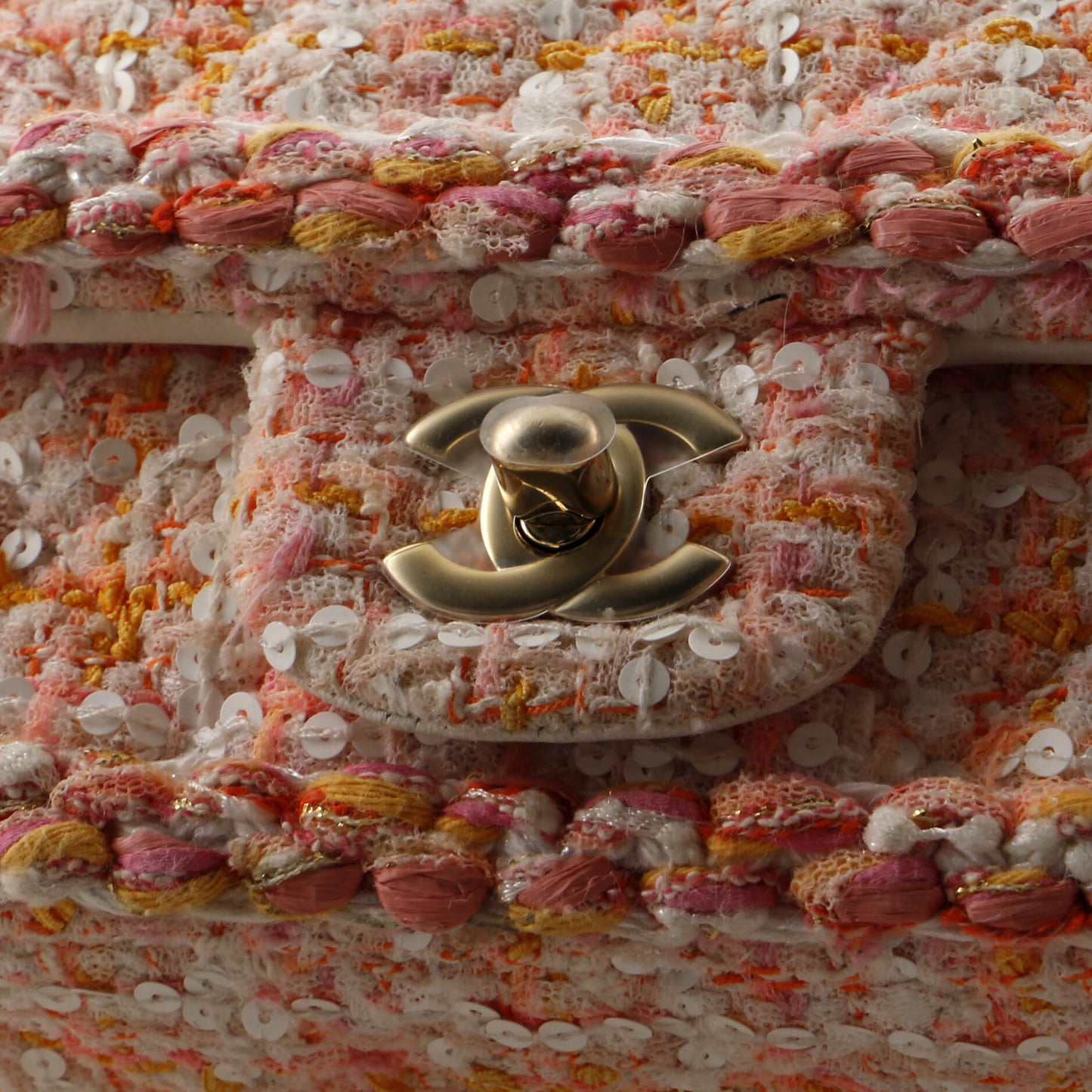 未使用CHANELツイードショルダーバッグ