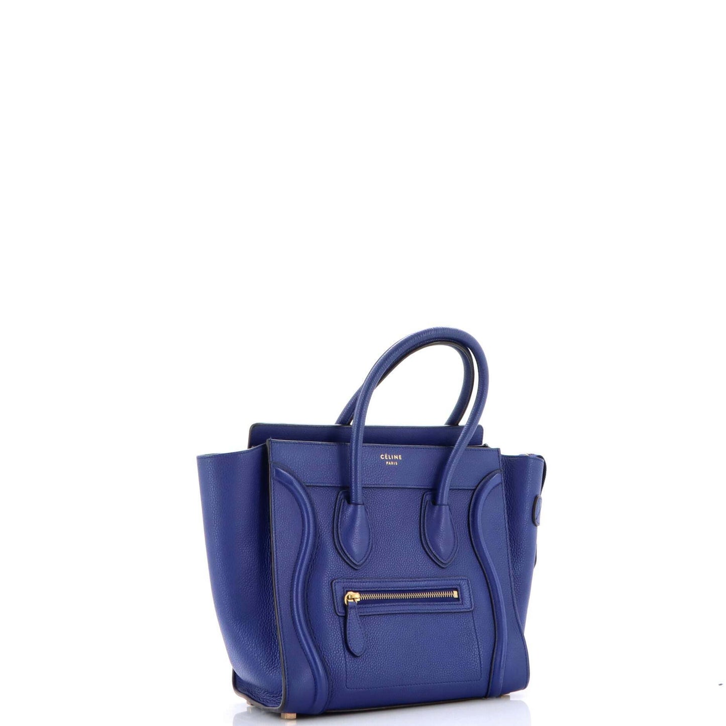 セリーヌ ラゲッジバッグ グレイニーレザー マイクロ