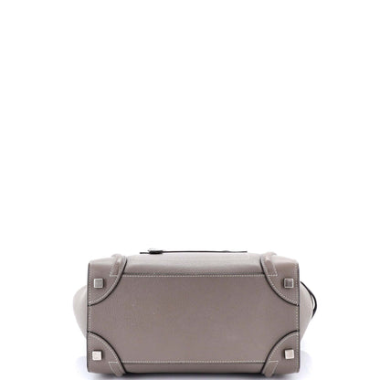 セリーヌ ラゲッジバッグ グレイニーレザー マイクロ