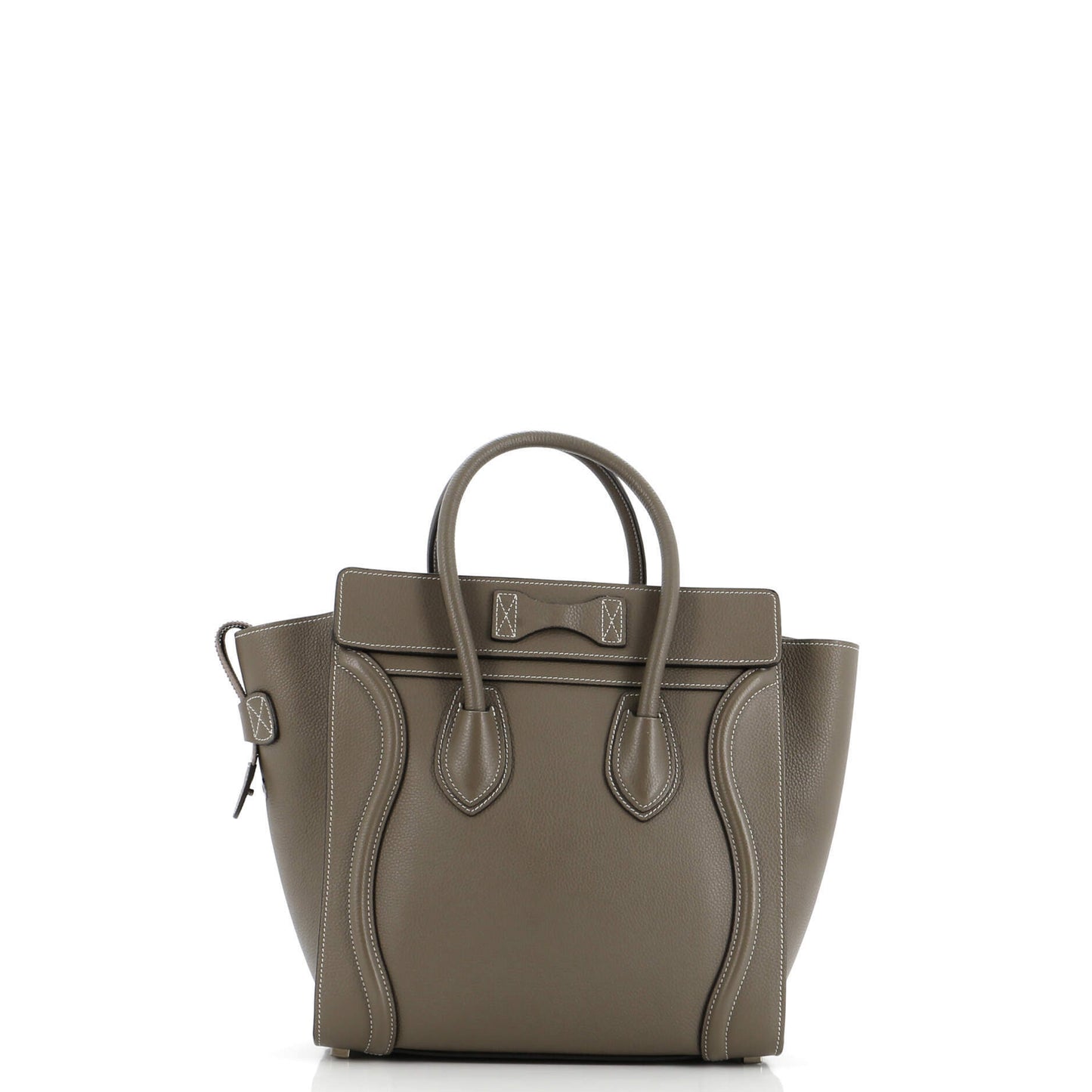 セリーヌ ラゲッジバッグ グレイニーレザー マイクロ