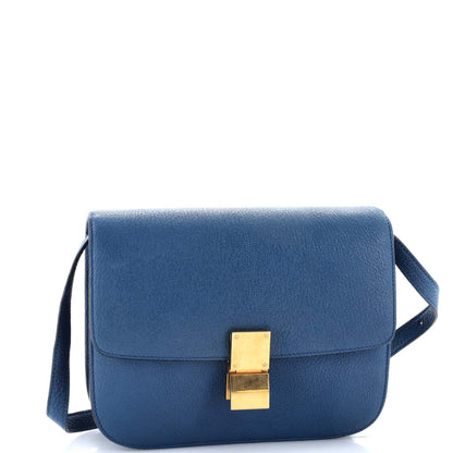 セリーヌ クラシック ボックスバッグ グレイニーレザー ミディアム