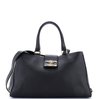 セリーヌ アポリン ハンドバッグ カーフスキン ミディアム