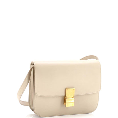 セリーヌ クラシック ボックスバッグ スムースレザー ミディアム