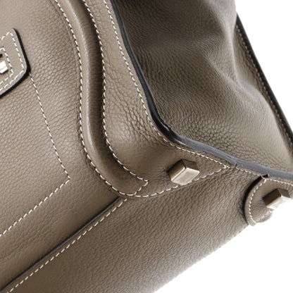 セリーヌ ラゲッジバッグ グレイニーレザー マイクロ