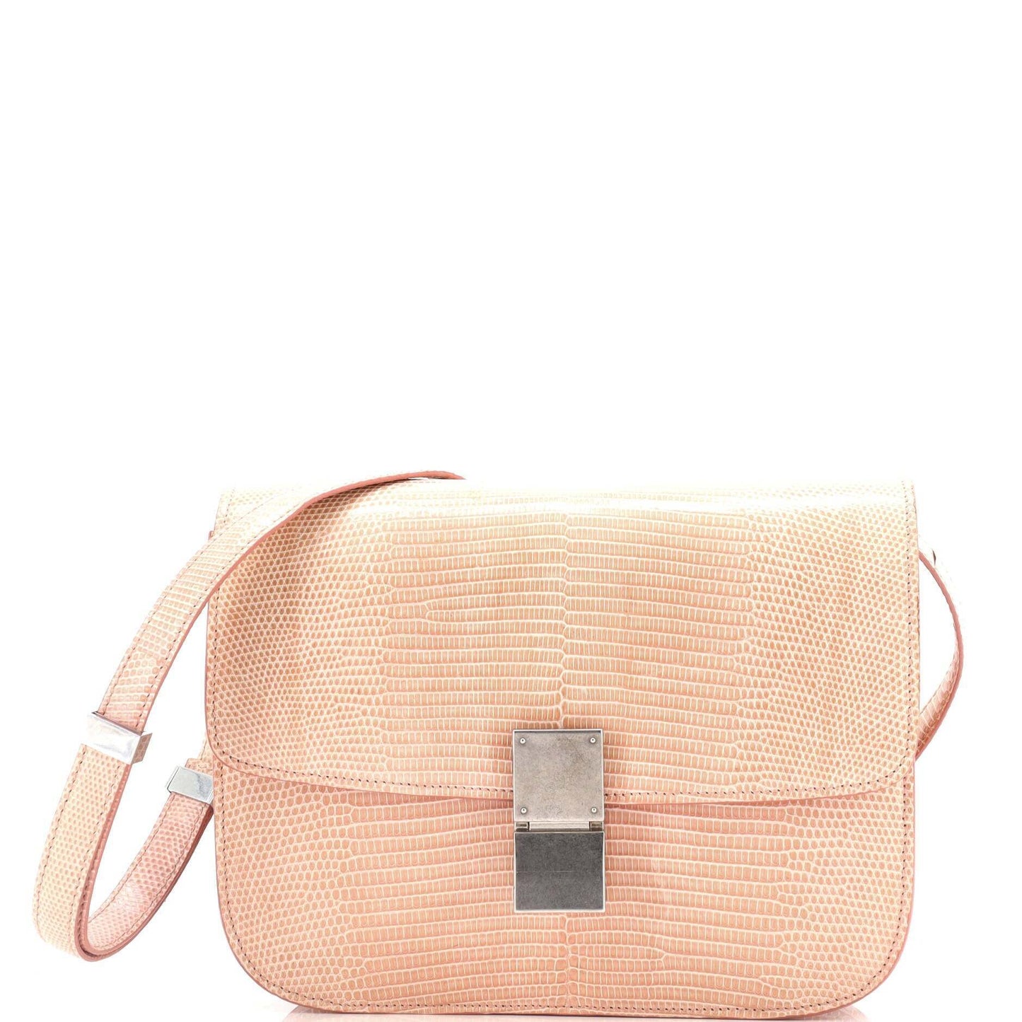 セリーヌ クラシック ボックスバッグ リザード ミディアム