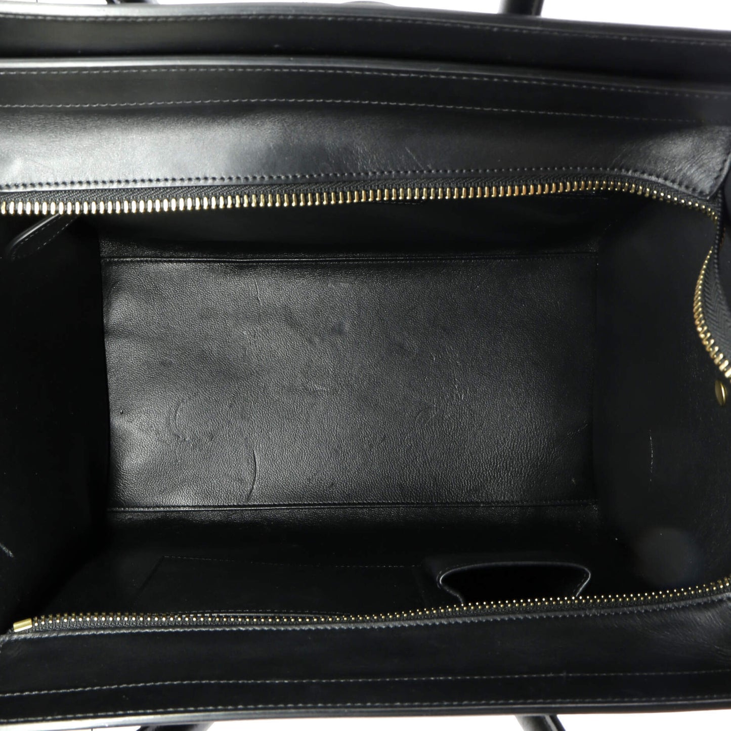 セリーヌ トリコロール ラゲッジバッグ レザー ミニ