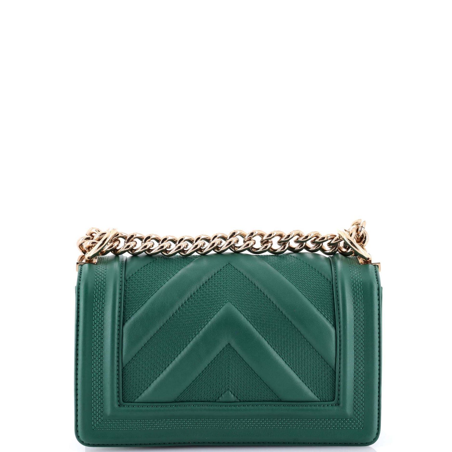 【未使用同様】CHANEL ボーイシャネル シェブロン