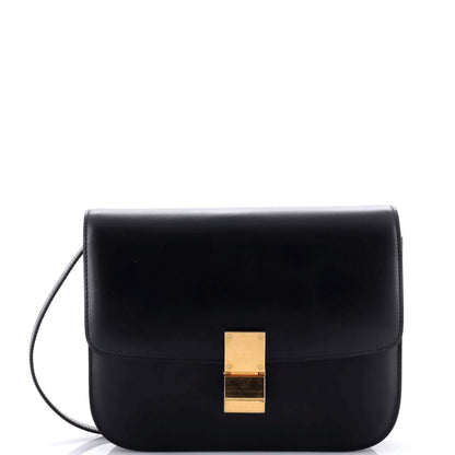 セリーヌ クラシック ボックスバッグ スムースレザー ミディアム