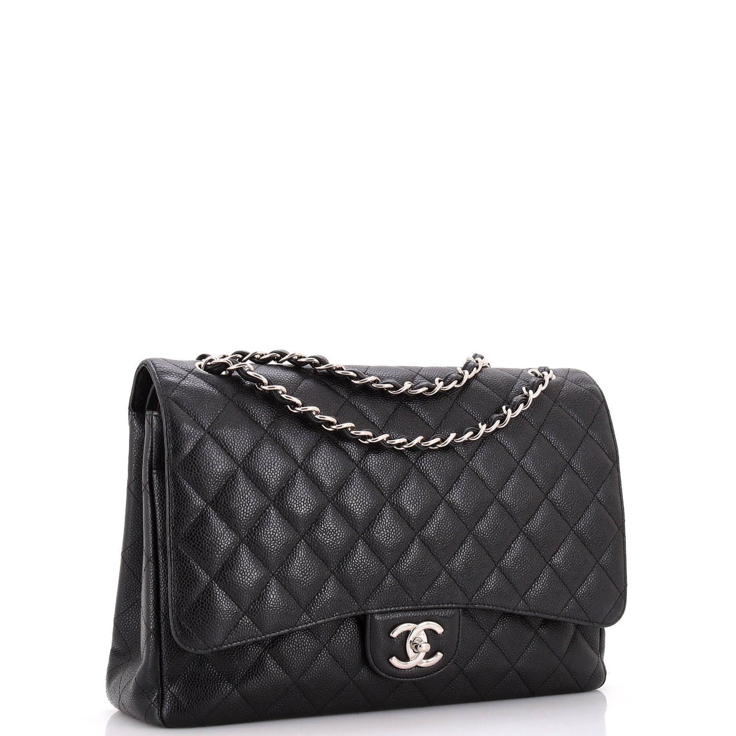 CHANELキャビアスキン マキシ