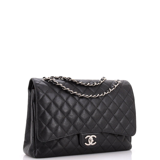 CHANELキャビアスキン マキシ