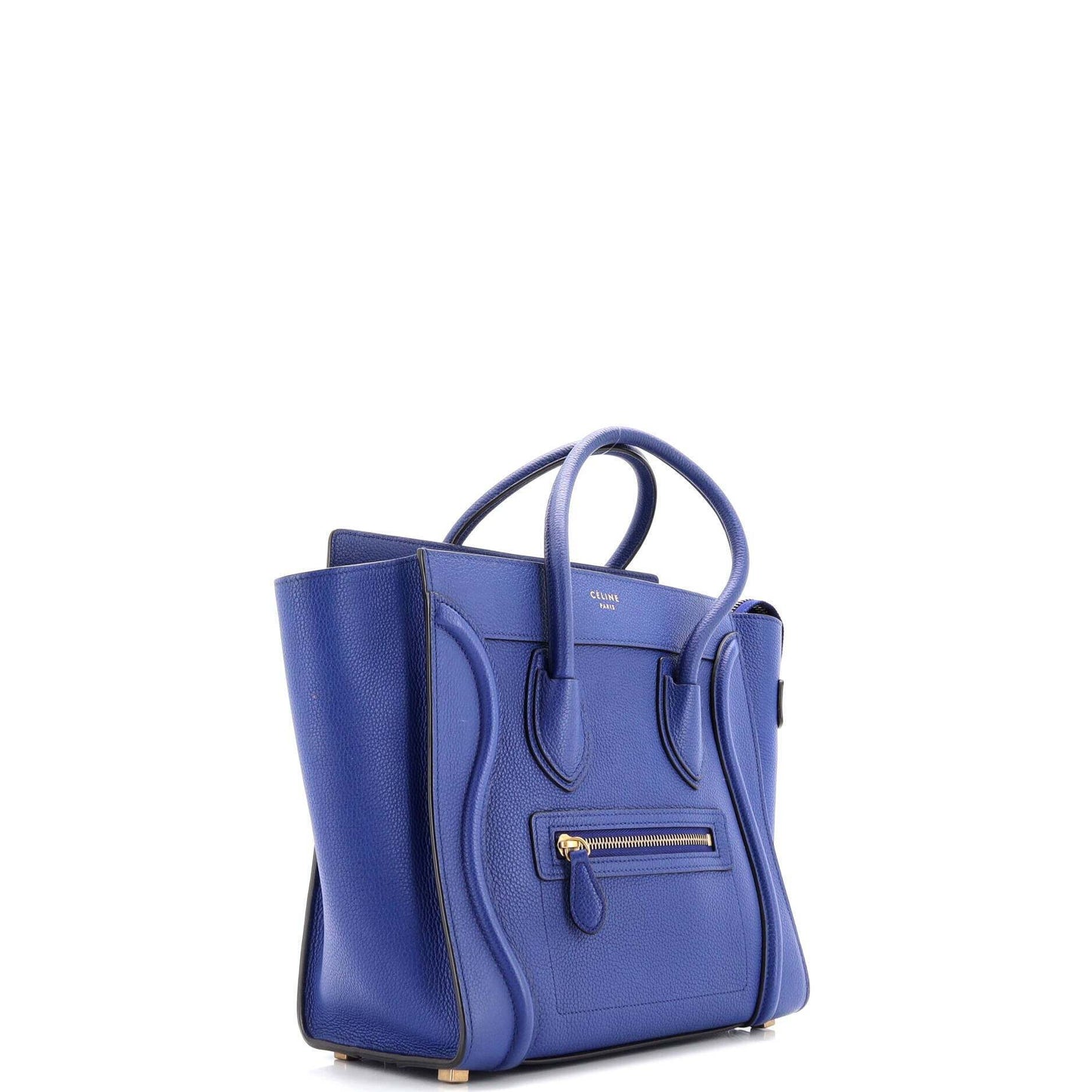 セリーヌ ラゲッジバッグ グレイニーレザー マイクロ