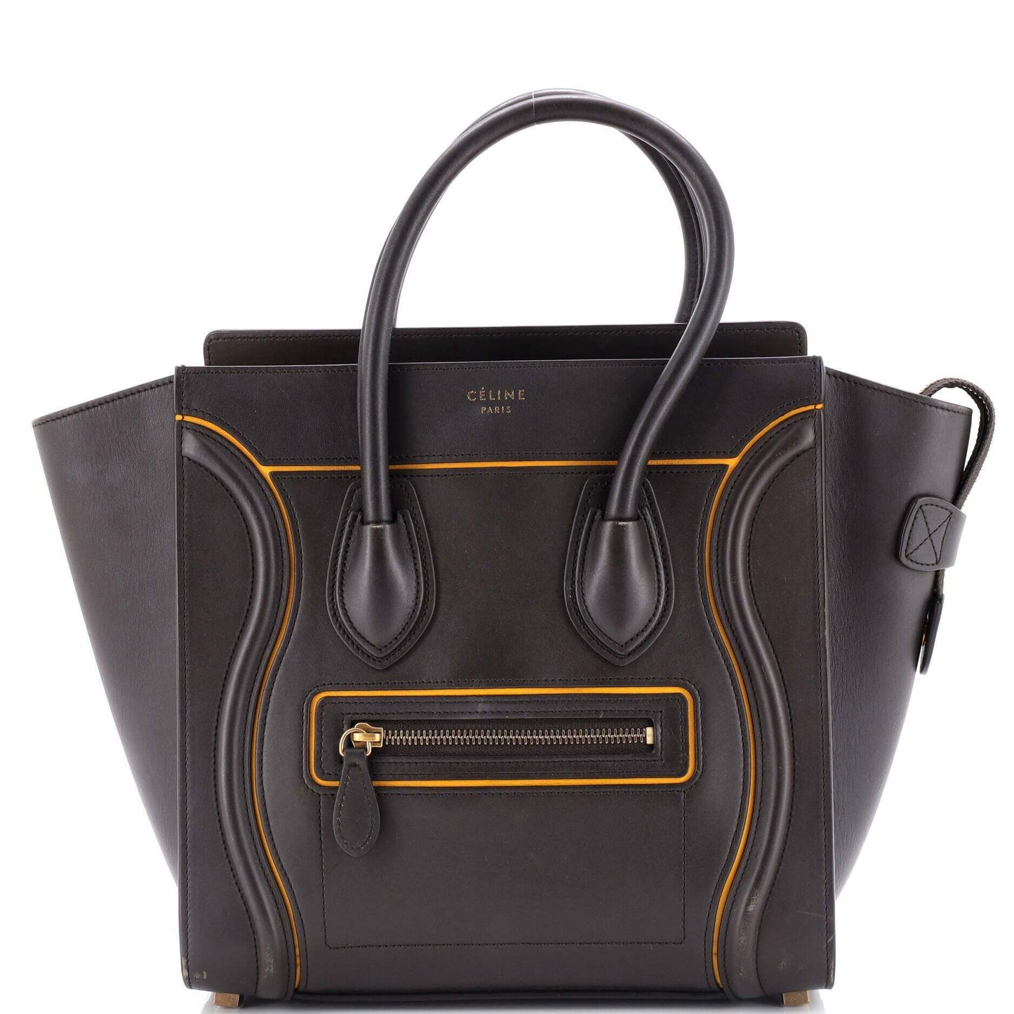 Celine Luggage Bag Smooth Leather Micro