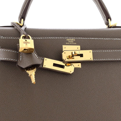 HERMESケリー グレーエプソン 28