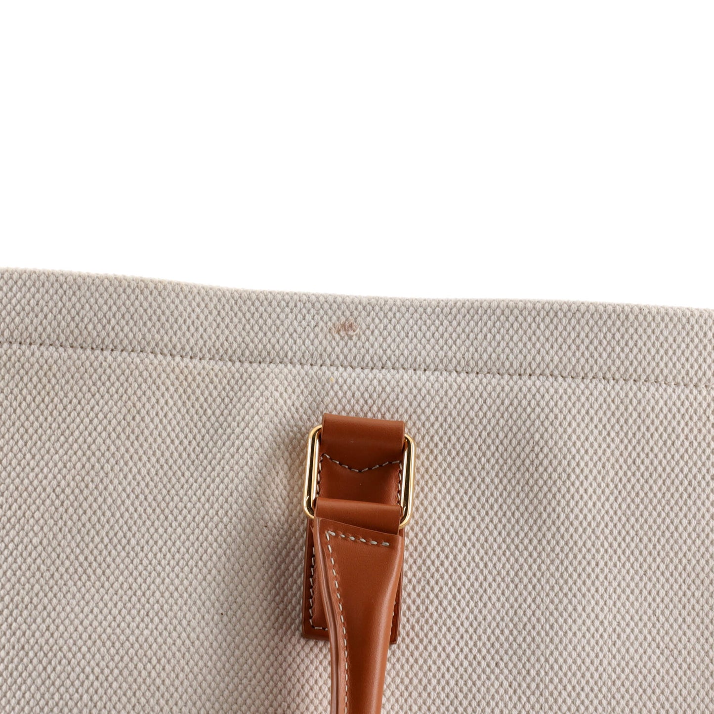 セリーヌ ホリゾンタル カバス トート キャンバス レザー なし