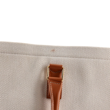 セリーヌ ホリゾンタル カバス トート キャンバス レザー なし