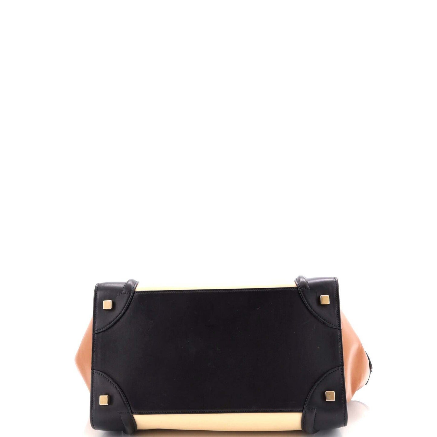 セリーヌ トリコロール ラゲッジバッグ レザー ミニ