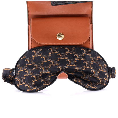 Celine Travel Kit Triomphe Coated Canvas None