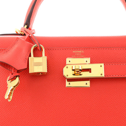 HERMESケリー レッドエプソン 28