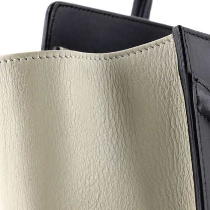 セリーヌ ラゲッジバッグ パイソン＆レザー マイクロ