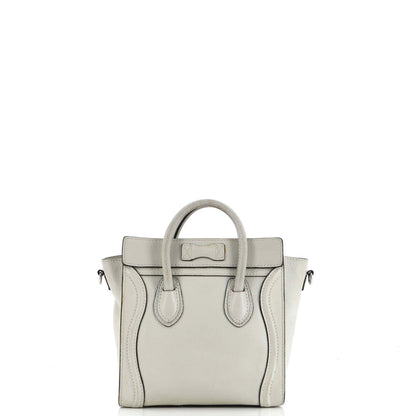 セリーヌ ラゲッジバッグ グレイニーレザー ナノ