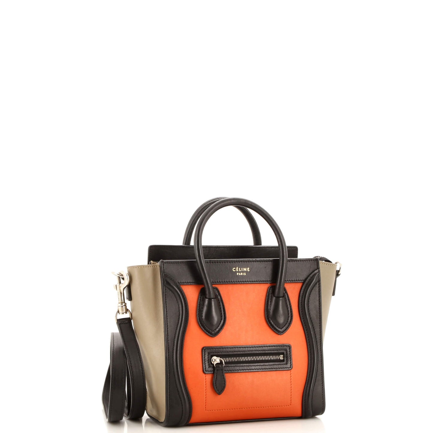 セリーヌ ラゲッジバッグ スムースレザー ナノ