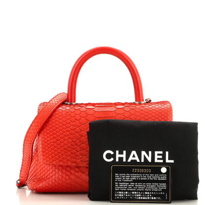 CHANEL ココハンドル パイソン ミニ